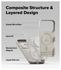 Ringke Silicone Magnetic Apple iPhone 17 Pro Max Hoesje MagSafe Back Cover Beige afbeelding 6