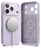 Ringke Silicone Magnetic Apple iPhone 17 Pro Max Hoesje MagSafe Back Cover Paars afbeelding 11
