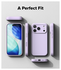 Ringke Silicone Magnetic Apple iPhone 17 Pro Max Hoesje MagSafe Back Cover Paars afbeelding 9