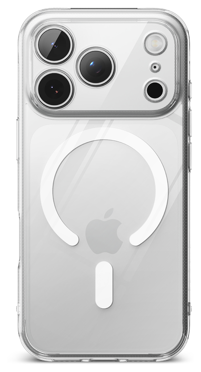 Ringke Fusion Magnetic Apple iPhone 17 Pro Hoesje MagSafe Transparant afbeelding 11