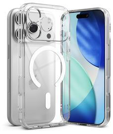 Ringke Fusion Magnetic Apple iPhone 17 Pro Hoesje MagSafe Transparant