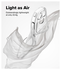 Ringke Air iPhone 17 Pro Hoesje Flexibel TPU Back Cover Transparant afbeelding 4