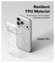 Ringke Air iPhone 17 Pro Hoesje Flexibel TPU Back Cover Glitter Transparant afbeelding 4