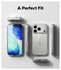 Ringke Air iPhone 17 Pro Hoesje Flexibel TPU Back Cover Glitter Transparant afbeelding 8