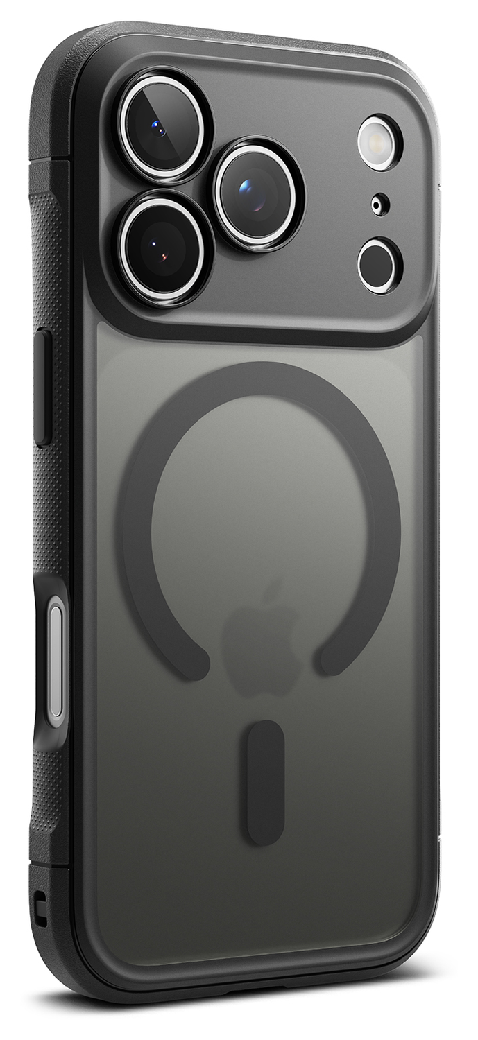 Ringke Fusion Bold Magnetic Apple iPhone 17 Pro Hoesje MagSafe Matte Zwart afbeelding 13