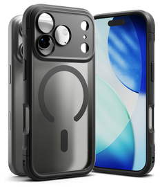 Ringke Fusion Bold Magnetic Apple iPhone 17 Pro Hoesje MagSafe Matte Zwart