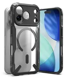 Ringke Fusion X Magnetic Apple iPhone 17 Pro Hoesje MagSafe Zwart afbeelding