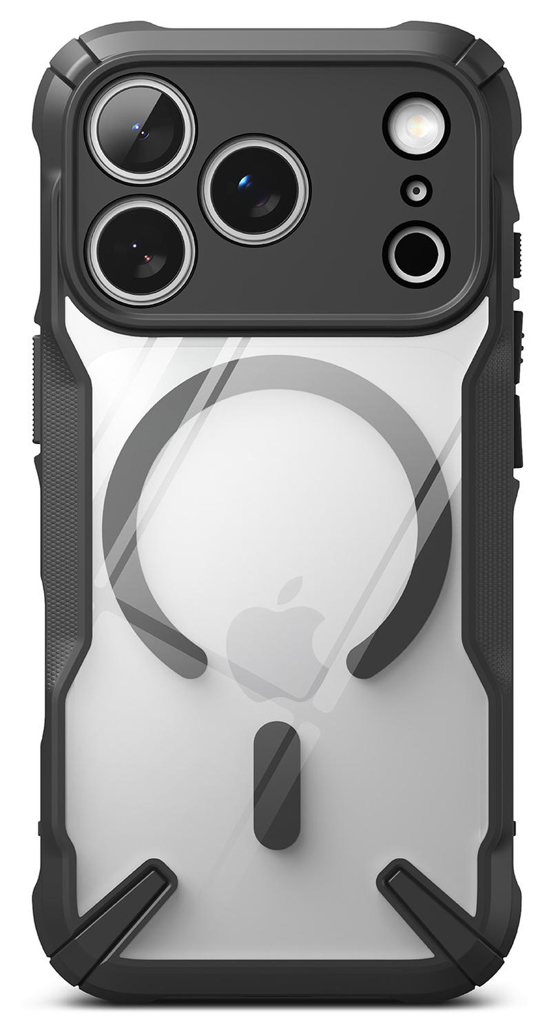 Ringke Fusion X Magnetic Apple iPhone 17 Pro Hoesje MagSafe Zwart afbeelding 11