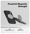 Ringke Onyx Magnetic Apple iPhone 17 Pro Hoesje MagSafe Zwart afbeelding 6