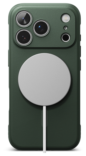 Ringke Onyx Magnetic Apple iPhone 17 Pro Hoesje MagSafe Groen afbeelding 12