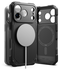 Ringke Rugged Gear Magnetic Apple iPhone 17 Pro Hoesje MagSafe Zwart afbeelding 1