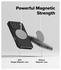 Ringke Rugged Gear Magnetic Apple iPhone 17 Pro Hoesje MagSafe Zwart afbeelding 9