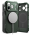 Ringke Rugged Gear Magnetic Apple iPhone 17 Pro Hoesje MagSafe Back Cover Groen afbeelding 1