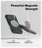Ringke Rugged Gear Magnetic Apple iPhone 17 Pro Hoesje MagSafe Back Cover Groen afbeelding 8