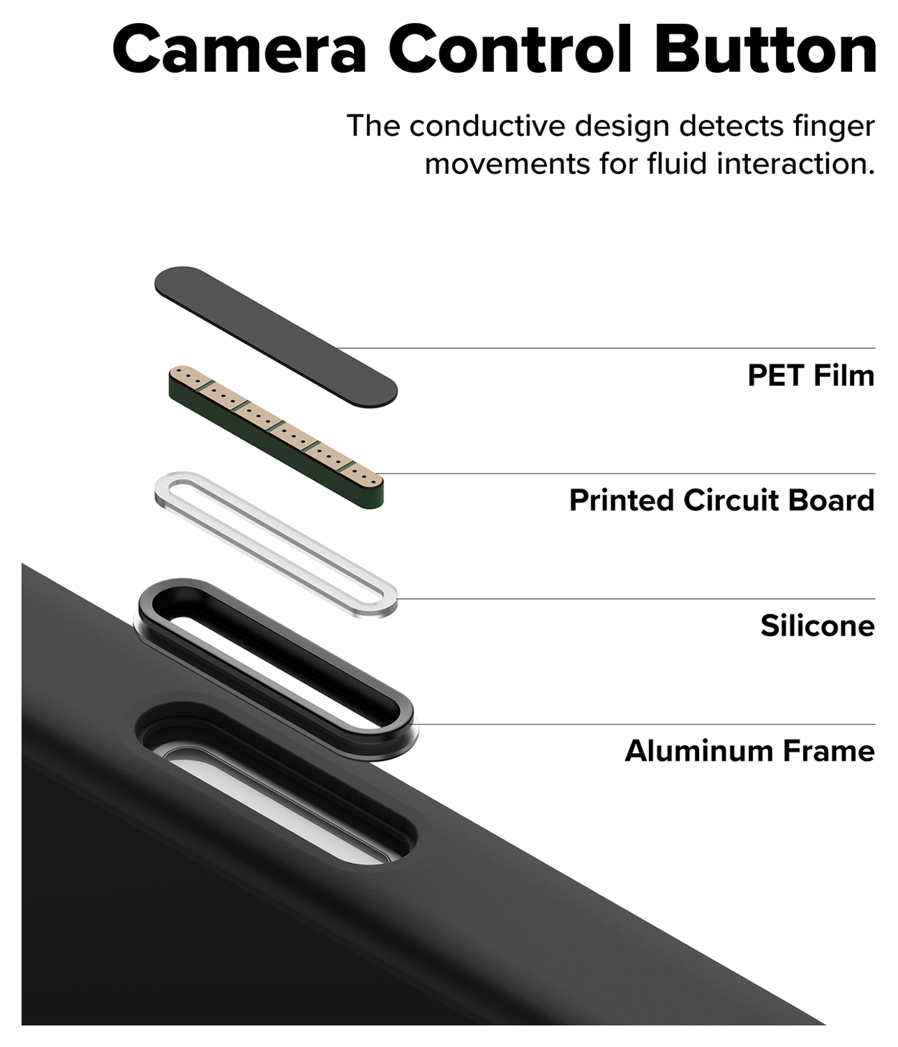 Ringke Silicone Magnetic Apple iPhone 17 Pro Hoesje MagSafe Back Cover Zwart afbeelding 5