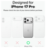 Ringke Silicone Magnetic Apple iPhone 17 Pro Hoesje MagSafe Back Cover Zwart afbeelding 3