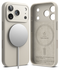 Ringke Silicone Magnetic Apple iPhone 17 Pro Hoesje MagSafe Back Cover Beige afbeelding 2