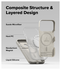 Ringke Silicone Magnetic Apple iPhone 17 Pro Hoesje MagSafe Back Cover Beige afbeelding 8