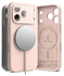 Ringke Silicone Magnetic Apple iPhone 17 Pro Hoesje MagSafe Back Cover Roze afbeelding 1