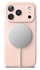 Ringke Silicone Magnetic Apple iPhone 17 Pro Hoesje MagSafe Back Cover Roze afbeelding 12