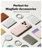 Ringke Silicone Magnetic Apple iPhone 17 Pro Hoesje MagSafe Back Cover Roze afbeelding 7