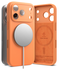 Ringke Silicone Magnetic Apple iPhone 17 Pro Hoesje MagSafe Back Cover Oranje