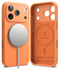 Ringke Silicone Magnetic Apple iPhone 17 Pro Hoesje MagSafe Back Cover Oranje afbeelding 2