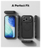 Ringke Alles iPhone 17 Pro Hoesje 360° MagSafe Standaard Zwart afbeelding 9