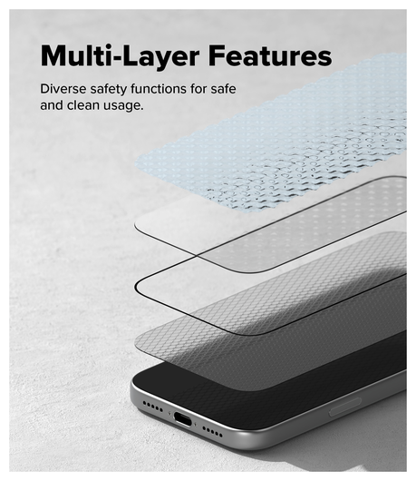 Ringke Easy Slide Apple iPhone 17 Pro Screen Protector met Jig 2-Pack afbeelding 11