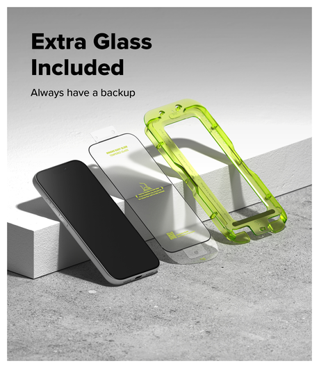 Ringke Easy Slide Apple iPhone 17 Pro Screen Protector met Jig 2-Pack afbeelding 7