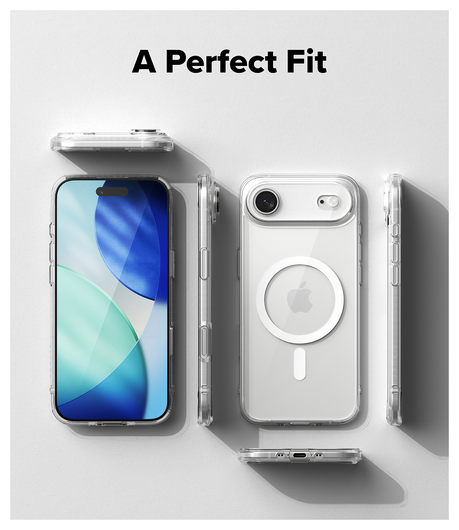 Ringke Fusion Magnetic Apple iPhone Air Hoesje MagSafe Transparant afbeelding 8