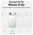 Ringke Fusion Magnetic Apple iPhone Air Hoesje MagSafe Transparant afbeelding 3