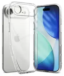 Ringke Air iPhone Air Hoesje Flexibel TPU Back Cover Transparant afbeelding