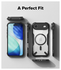 Ringke Fusion X Magnetic Apple iPhone Air Hoesje MagSafe Zwart afbeelding 9