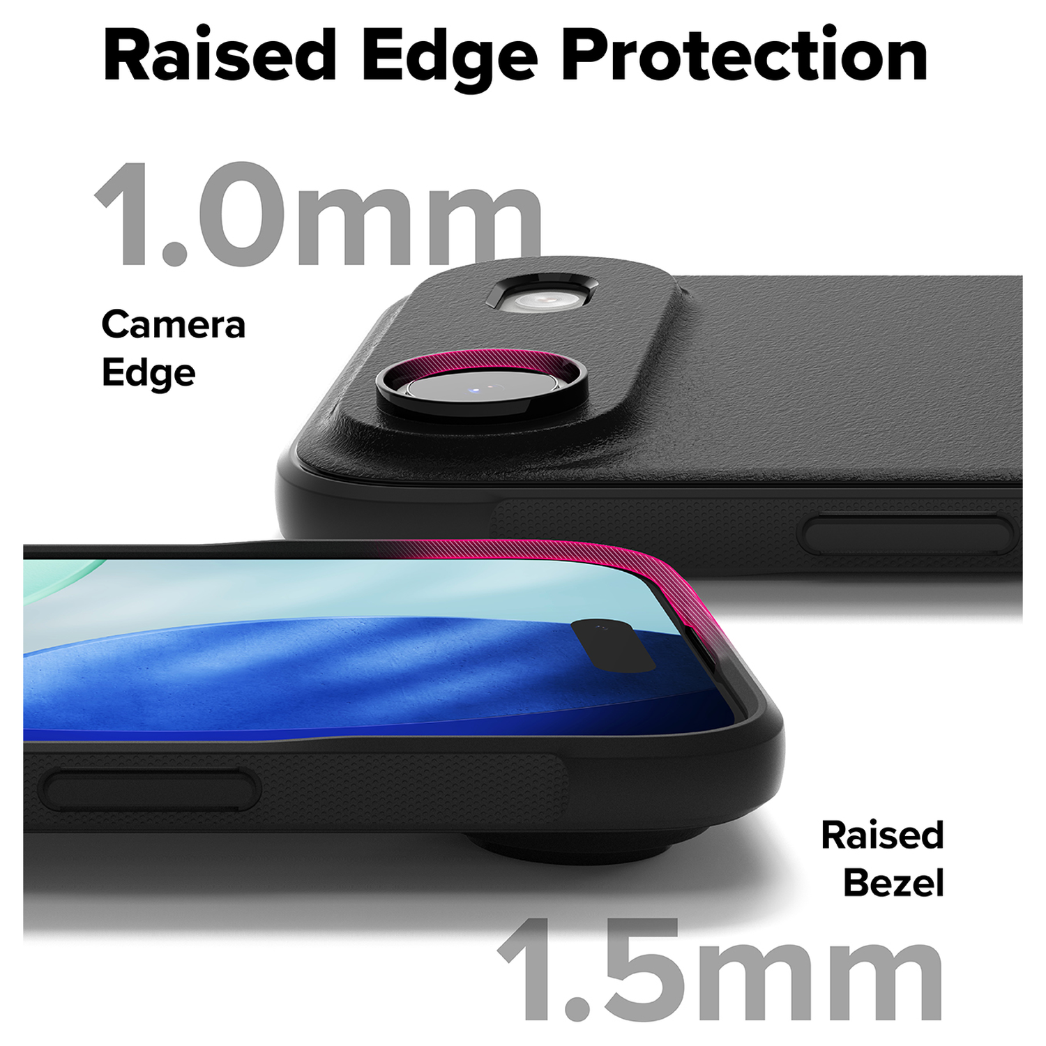 Ringke Onyx Magnetic Apple iPhone Air Hoesje MagSafe Zwart afbeelding 7