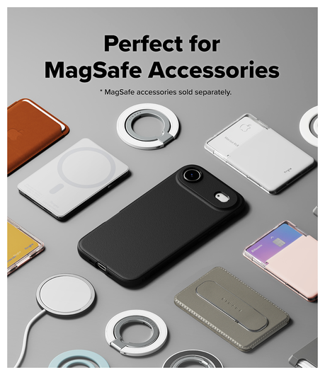 Ringke Onyx Magnetic Apple iPhone Air Hoesje MagSafe Zwart afbeelding 6