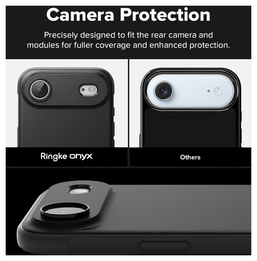 Ringke Onyx Magnetic Apple iPhone Air Hoesje MagSafe Zwart afbeelding 5