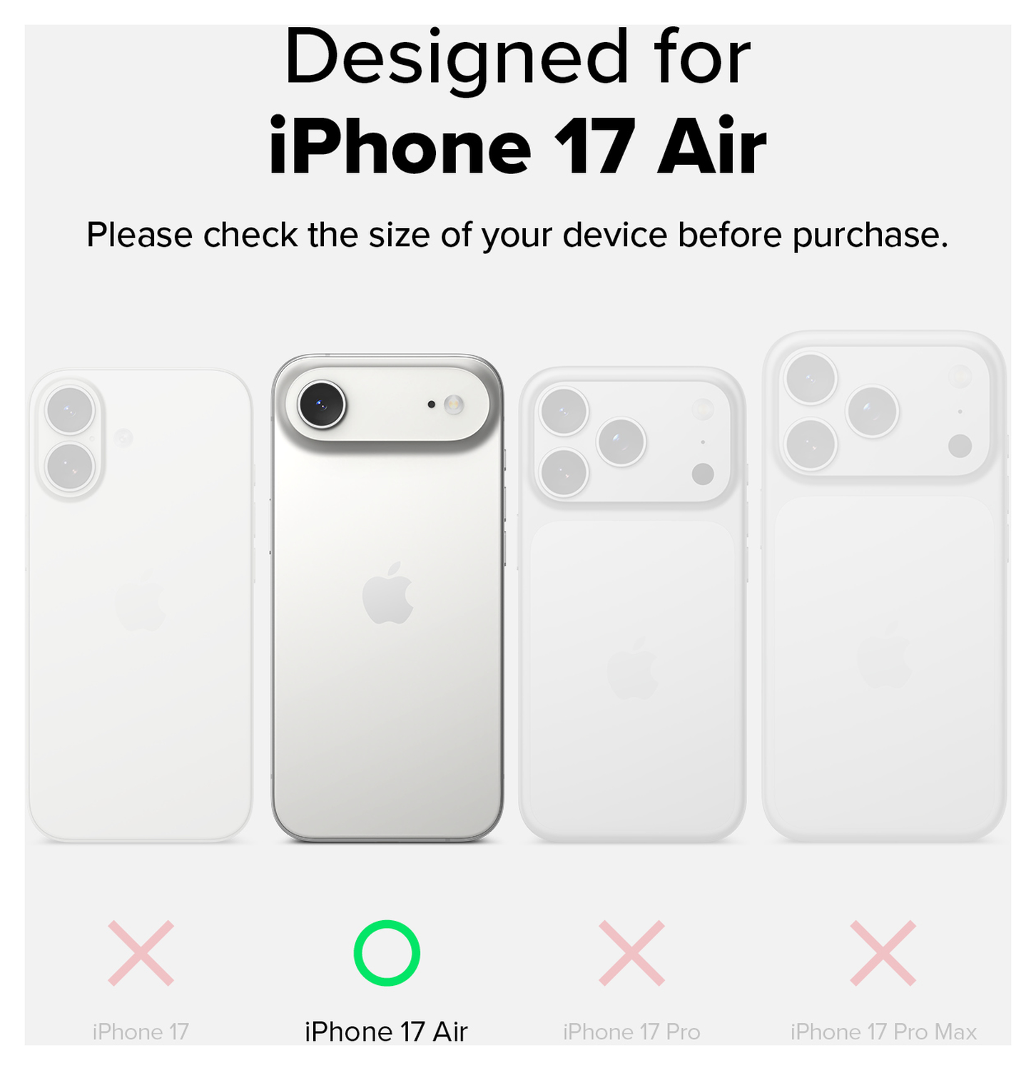 Ringke Onyx Magnetic Apple iPhone Air Hoesje MagSafe Groen afbeelding 3