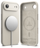 Ringke Silicone Magnetic Apple iPhone Air Hoesje MagSafe Back Cover Beige afbeelding 10