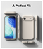 Ringke Silicone Magnetic Apple iPhone Air Hoesje MagSafe Back Cover Beige afbeelding 9