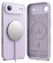 Ringke Silicone Magnetic Apple iPhone Air Hoesje MagSafe Back Cover Paars afbeelding 11