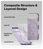 Ringke Silicone Magnetic Apple iPhone Air Hoesje MagSafe Back Cover Paars afbeelding 6