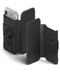 Ringke Folio Grip Wallet Magnetic Apple iPhone Air Hoesje Zwart afbeelding