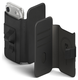 Ringke Folio Grip Wallet Magnetic Apple iPhone Air Hoesje Zwart