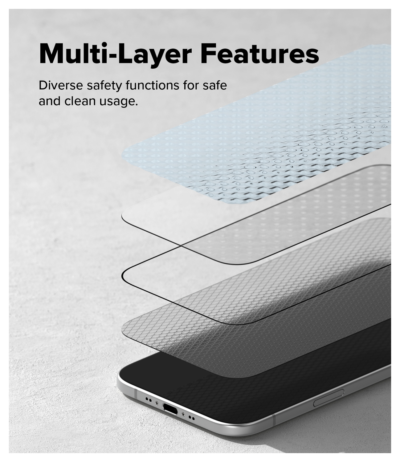 Ringke Easy Slide Apple iPhone Air Screen Protector met Jig 2-Pack afbeelding 11