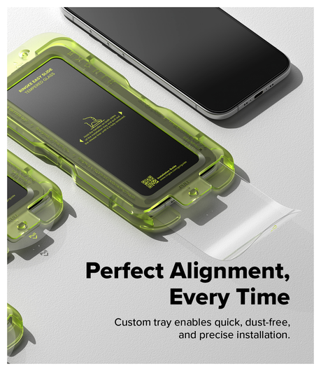 Ringke Easy Slide Apple iPhone Air Screen Protector met Jig 2-Pack afbeelding 4