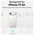 Ringke Easy Slide Privacy Glass iPhone Air Screen Protector Jig 2-Pack afbeelding 3