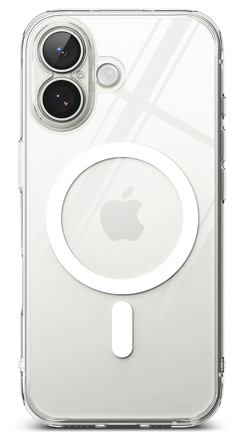 Ringke Fusion Magnetic Apple iPhone 17 Hoesje MagSafe Transparant afbeelding 11
