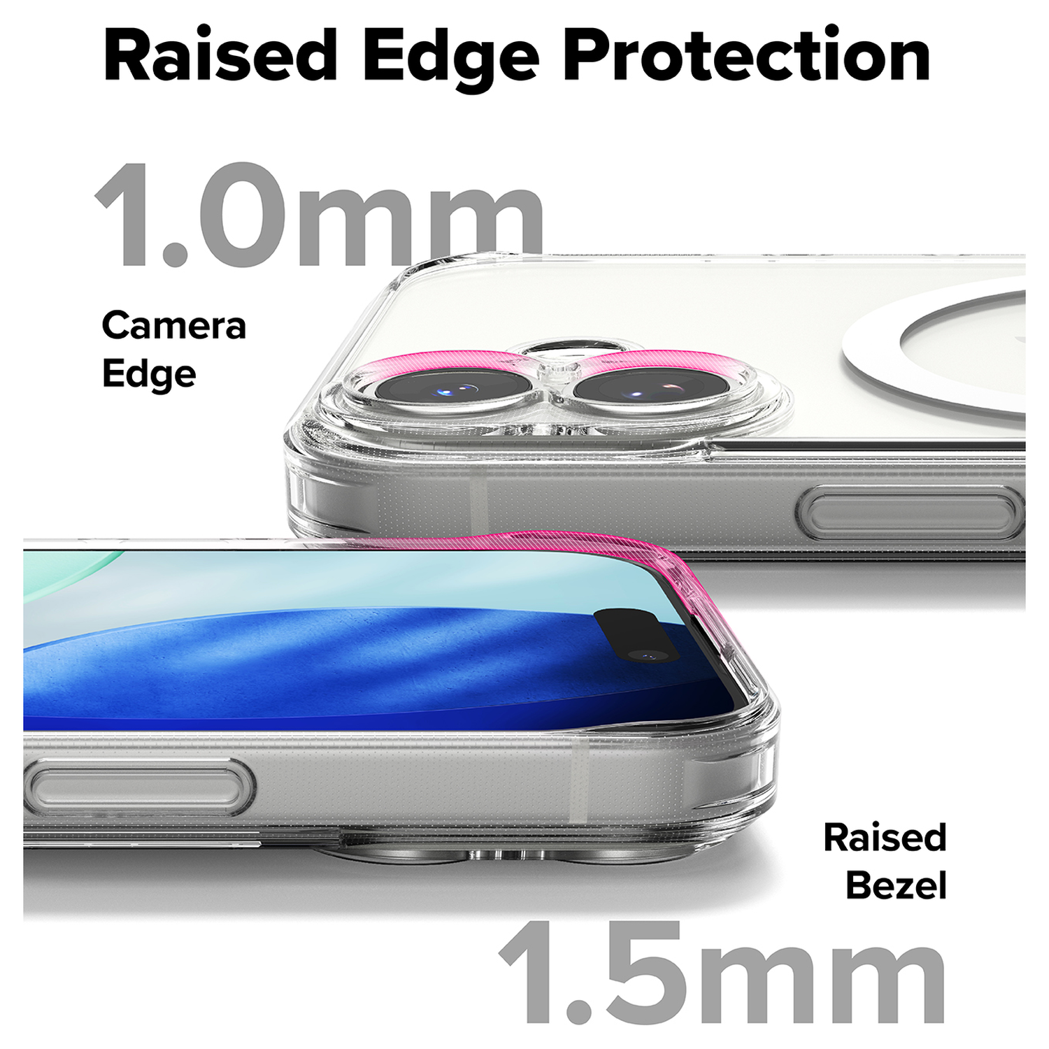 Ringke Fusion Magnetic Apple iPhone 17 Hoesje MagSafe Transparant afbeelding 8