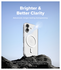 Ringke Fusion Magnetic Apple iPhone 17 Hoesje MagSafe Transparant afbeelding 4